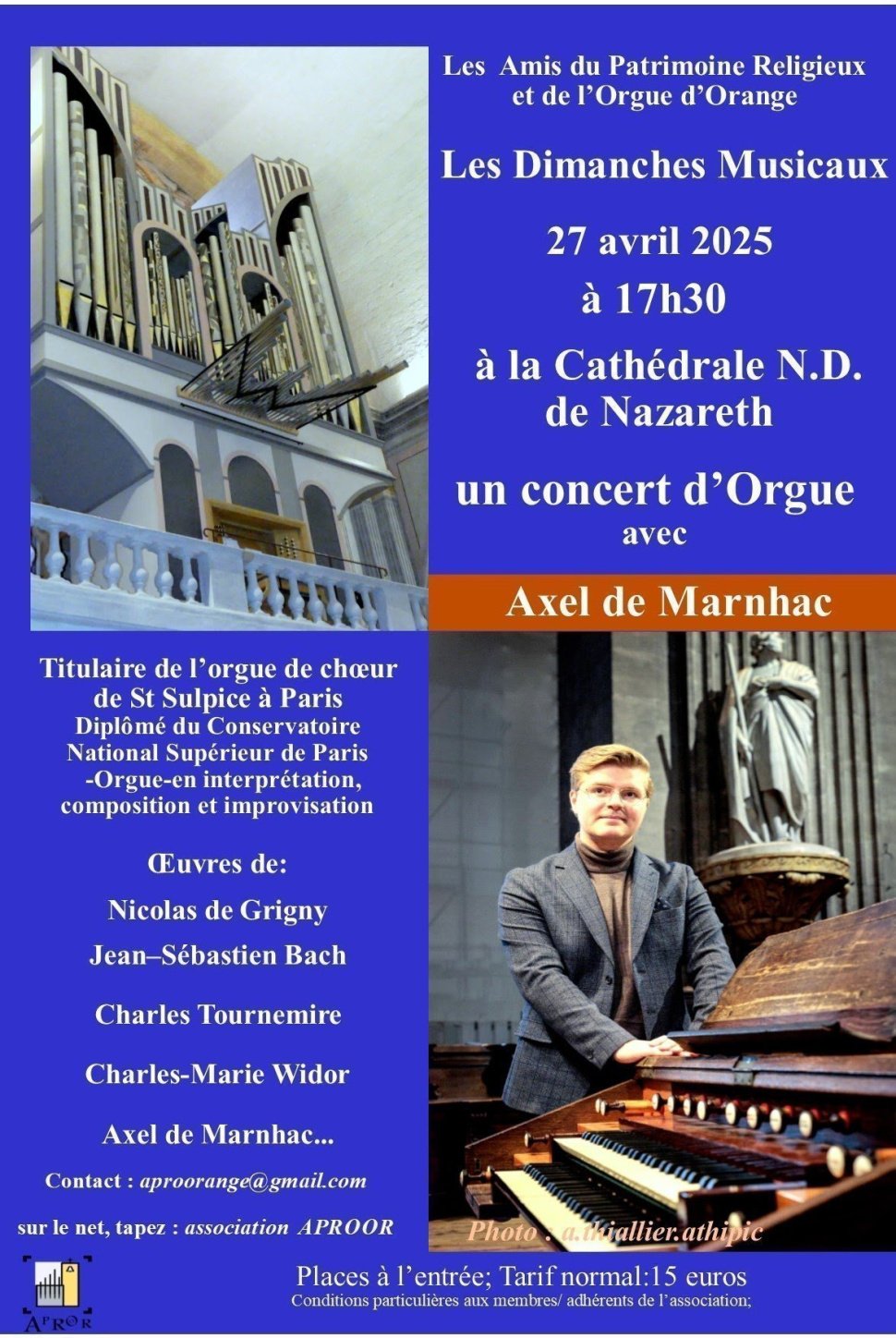 Affiche Axel de Marnhac